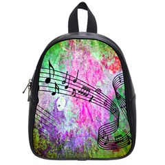 Abstract Music  School Bags (small) 