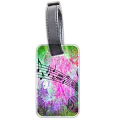 Abstract Music  Luggage Tags (two Sides)