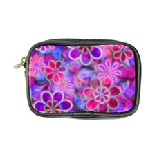 Pretty Floral Painting Coin Purse