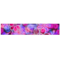 Pretty Floral Painting Flano Scarf (Large) 