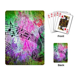 Abstract Music 2 Playing Card by ImpressiveMoments