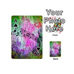 Abstract Music 2 Playing Cards 54 (Mini)  Front - SpadeA