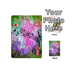 Abstract Music 2 Playing Cards 54 (Mini)  Front - Diamond3