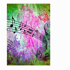 Abstract Music 2 Large Garden Flag (two Sides)