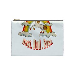 Best  Dad  Ever Cosmetic Bag (medium)  by redcow