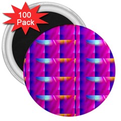 Pink Cell Mate 3  Magnets (100 Pack) by TheWowFactor