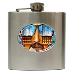 Graffiti Sunglass Art Hip Flask (6 oz)