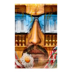 Graffiti Sunglass Art Shower Curtain 48  X 72  (small)  by TheWowFactor