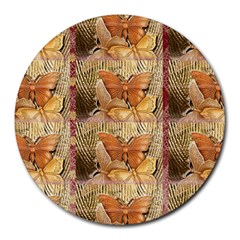 Butterflies Round Mousepads by TheWowFactor