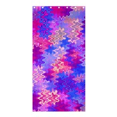 Pink And Purple Marble Waves Shower Curtain 36  X 72  (stall)  by KirstenStar
