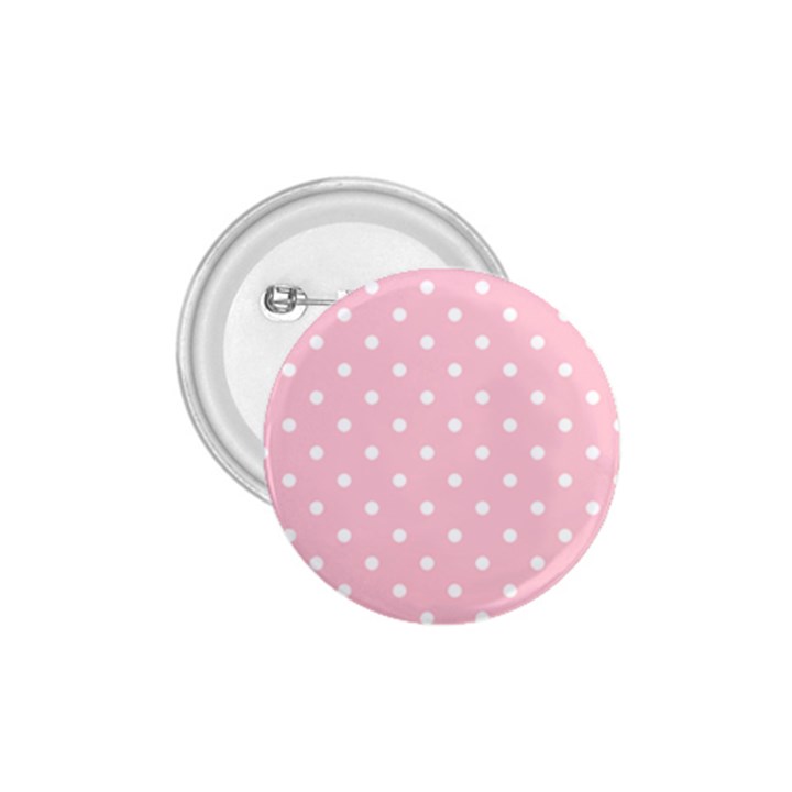 Pink Polka Dots 1.75  Buttons