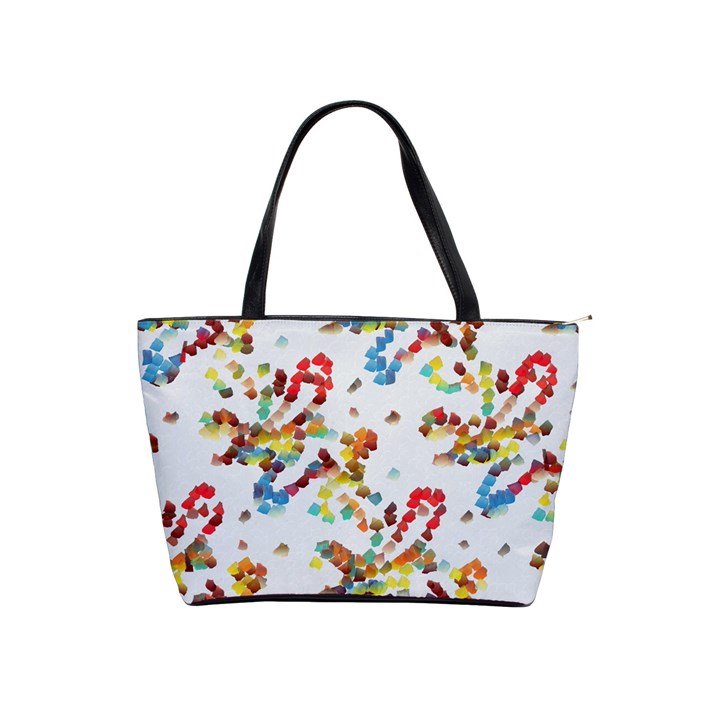 Colorful paint strokes Classic Shoulder Handbag