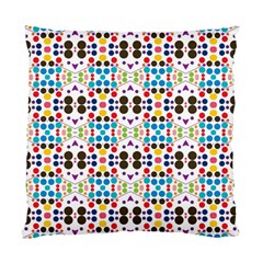 Colorful Dots Pattern Standard Cushion Case (two Sides) by LalyLauraFLM