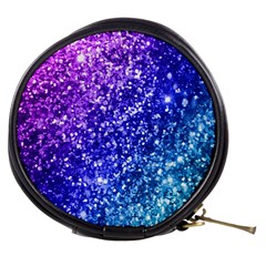 Glitter Ocean Bokeh Mini Makeup Bags by KirstenStar