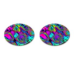 Powerfractal 2 Cufflinks (Oval)