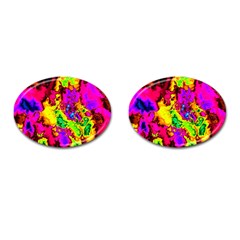 Powerfractal 01 Cufflinks (oval) by ImpressiveMoments