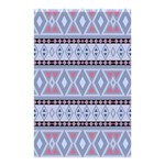 Fancy Tribal Border Pattern Blue Shower Curtain 48  x 72  (Small)  Curtain(48  X 72 ) - 42.18 x64.8  Curtain(48  X 72 )