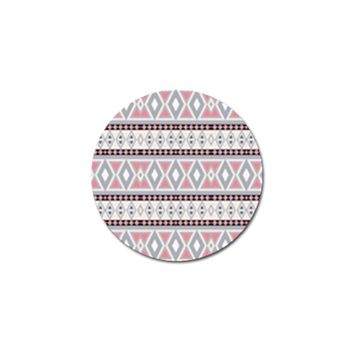 Fancy Tribal Border Pattern Soft Golf Ball Marker