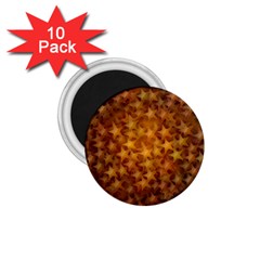 Gold Stars 1 75  Magnets (10 Pack)  by KirstenStar