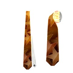 Gold Stars Neckties (two Side) 