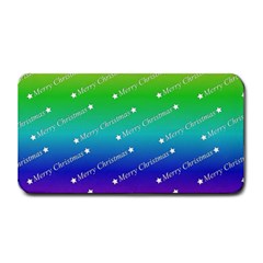 Merry Christmas,text,rainbow Medium Bar Mats by ImpressiveMoments