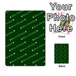 Merry Christmas,text,green Multi-purpose Cards (Rectangle)  Front 39
