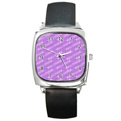 Many Stars, Lilac Square Metal Watches by ImpressiveMoments