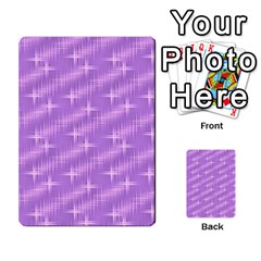 Many Stars, Lilac Multi-purpose Cards (rectangle) 