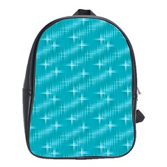 Many Stars,aqua School Bags(Large) 