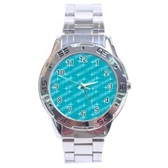 Many Stars,aqua Stainless Steel Men s Watch by ImpressiveMoments