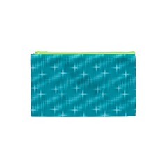 Many Stars,aqua Cosmetic Bag (XS)