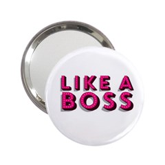 Like A Boss  2 25  Handbag Mirrors by OCDesignss