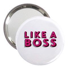 Like A Boss  3  Handbag Mirrors by OCDesignss