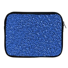 Sparkling Glitter Blue Apple Ipad 2/3/4 Zipper Cases by ImpressiveMoments