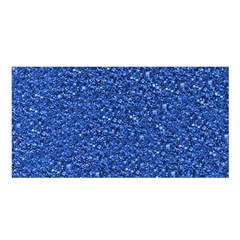 Sparkling Glitter Blue Satin Shawl by ImpressiveMoments
