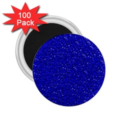 Sparkling Glitter Inky Blue 2 25  Magnets (100 Pack)  by ImpressiveMoments