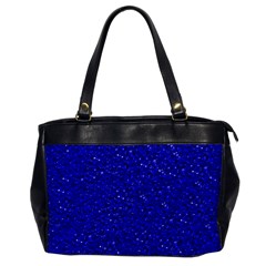 Sparkling Glitter Inky Blue Office Handbags by ImpressiveMoments