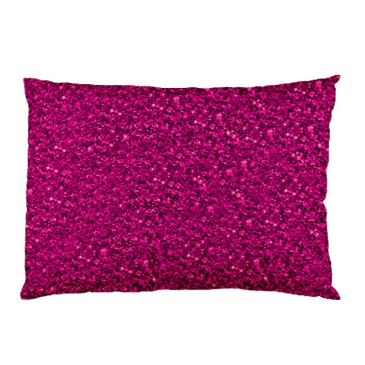 Sparkling Glitter Pink Pillow Cases (Two Sides)