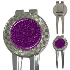 Sparkling Glitter Plum 3-in-1 Golf Divots by ImpressiveMoments