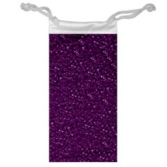 Sparkling Glitter Plum Jewelry Bags by ImpressiveMoments