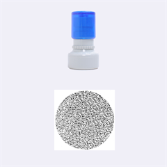 Sparkling Glitter Terra Rubber Round Stamps (small)