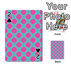 Cute Pretty Elegant Pattern Playing Cards 54 Designs  by GardenOfOphir