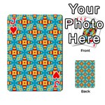 Cute Pretty Elegant Pattern Playing Cards 54 Designs  Front - HeartJ