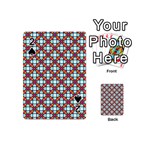 Cute Pretty Elegant Pattern Playing Cards 54 (Mini)  Front - Spade2