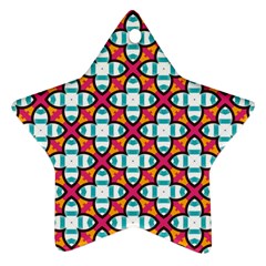 Pattern 1284 Star Ornament (two Sides)  by GardenOfOphir