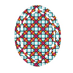 Pattern 1284 Oval Filigree Ornament (2-side)  by GardenOfOphir