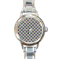 Pattern 1282 Round Italian Charm Watches by GardenOfOphir