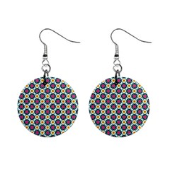 Pattern 1282 Mini Button Earrings by GardenOfOphir