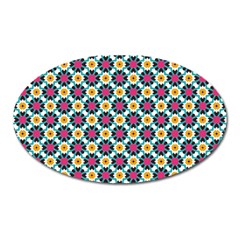 Pattern 1282 Oval Magnet by GardenOfOphir