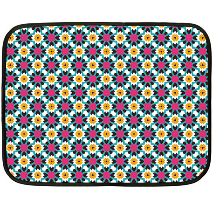 Cute abstract Pattern background Fleece Blanket (Mini)